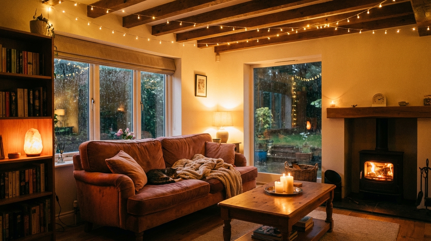 Cozy ambient lighting